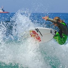10/06/2017 Surf en la playa de Salinas, Piedras Blancas, Castrillon, Aviles - Asturias. Un proyecto de Fotografía de coudlain - 06.06.2017