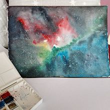 Acuarela. Drawing project by Cristina Ovede - 11.25.2019