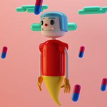 LORD CAPSULE. 3D, Character Animation, Accessor, Design, Game Design, Character Design, and Traditional illustration project by Eva Segen - 08.05.2017