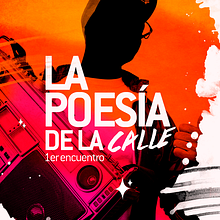 La poesía de la calle : 1er encuentro. Graphic Design, and Traditional illustration project by Gustavo Chourio - 08.06.2017
