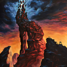 The Beacon. Projekt z dziedziny Trad, c i jna ilustracja użytkownika Rubén Megido - 06.08.2017