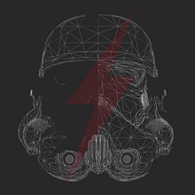 Geometric Stormtrooper Vídeo Workprocess⚡⚡⚡!. Projekt z dziedziny  Animacja, Trad, c, jna ilustracja, Grafika wektorowa i Film użytkownika Sergio Gómez - 06.08.2017