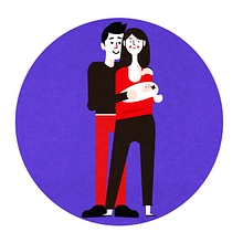 Ilustración Matrimonio. Character Animation, Comic, Character Design, Traditional illustration, and Vector Illustration project by Eva Segen - 08.07.2017