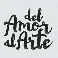 delamoralarte. Un proyecto de Br, ing e Identidad, Caligrafía, Dirección de arte y Lettering de Toni Buenadicha - 07.07.2017