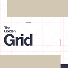 Golden Ratio Grid (freebie). Interactive Design, Web Design, and Graphic Design project by Adrián Somoza - 08.08.2017