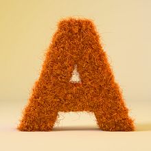 Mi Proyecto del curso: Lettering 3D: modelado y texturizado con Cinema 4D. 3D, Fine Arts, and Lettering project by Alicia Puyol - 08.08.2017