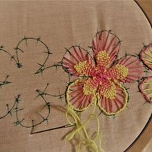 Bordado del Paraguay. Arts, Crafts, Design, Accessor, and Design project by Macarena Di Gregorio - 08.08.2017