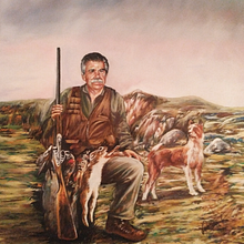 Oleo / Mi padre. Un proyecto de Ilustración tradicional de Rubén Valle - 03.01.2011
