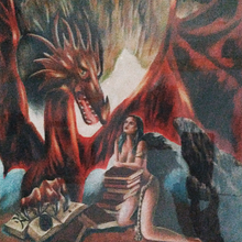 Dragón / Lapices de colores  2015. Un proyecto de Ilustración tradicional de Rubén Valle - 05.05.2007
