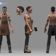 THE CRUCIFIER / AUTOMATA. 3D project by Arsenic Arts - 08.08.2017