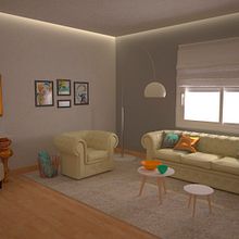 Home, sweet home. Un proyecto de 3D, Arquitectura interior, Diseño de iluminación, Diseño de interiores y Diseño de producto de Belén Collado Bañuls - 09.08.2017