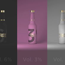 Golden Tears. Un proyecto de Br, ing e Identidad, Dirección de arte y Packaging de Denada Estudio - 09.08.2017