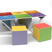 Se convierte en mesa. Industrial Design project by Diego Figo - 08.09.2017