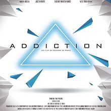 Portada corto ADDICTION . Design grafic de Santiago Chacón - 07.10.2017