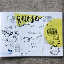 BRANDING | catalogo "como hacer queso y no morir en el intento". Br, ing, Identit, Art Direction, Design, and Graphic Design project by Verónica Vicente - 08.11.2017