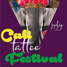 afiche expo tattoo Ein Projekt aus dem Bereich Werbung von dianamazueraf - 11.08.2017