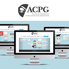 Diseño web_ACPG. Un proyecto de Desarrollo Web, Diseño gráfico y Diseño Web de Laura Alabau Rodríguez - 11.08.2017