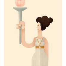 OLYMPIC MYTHS. Un proyecto de Dirección de arte, Diseño de personajes, Ilustración tradicional e Ilustración vectorial de Morad Abselam Lahsen - 14.08.2017