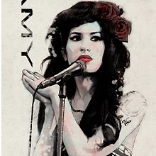 AMY. Traditional illustration project by javi - 08.14.2017