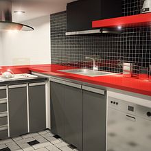 Render arquitectura-cocina Ein Projekt aus dem Bereich 3D von Gustavo Gonzalez - 13.08.2015