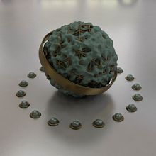 Pruebas de render. Un proyecto de 3D y Diseño gráfico de Ane Garcia de la Fuente - 17.08.2017