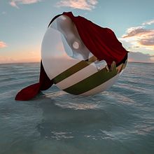 "Lonely at the Ocean". Un proyecto de 3D y Diseño gráfico de Ane Garcia de la Fuente - 17.08.2017