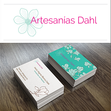 Identidad Artesanías Dahl. Un progetto di Br, ing, Br, identit e Graphic design di Constanza Lefno Blanco - 05.08.2014