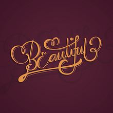 Beautiful Lettering | Mi Proyecto del curso: Los secretos dorados del lettering. Lettering project by Jonatas - 08.19.2017