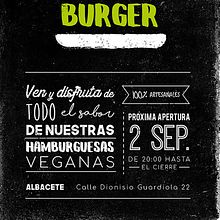 Flyer Green Burguer. Design, Traditional illustration, Vector Illustration, T, and pograph project by Almudena La Orden - 08.21.2017