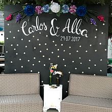 La No boda de Carlos & Alba. Un proyecto de Lettering de María José Medina López - 29.07.2017