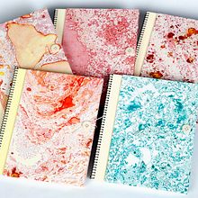 Colección de libretas con papeles de aguas. Arts, and Crafts project by Marta Gutiérrez González - 11.20.2015