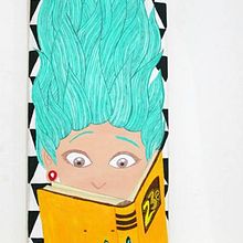Skateboard. Een project van Craft, Traditionele illustratie y Schilderij van Priscila Pereira - 22.01.2013
