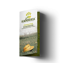 Diseño de Triptico - La Almendrehesa. Graphic Design project by vbernabe - 08.22.2017