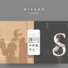 Mi Proyecto del curso: Dirección de arte digital "Misako". Br, ing, Identit, Web Design, T, pograph, and UX / UI project by Jordi Niubó López - 08.23.2017