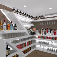 SKY BAR. Un progetto di 3D, Design, Interior design e Infografica di Lorena García - 16.09.2016