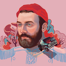 Museo en La Calle. Traditional illustration project by German Gonzalez Ramirez - 09.25.2015