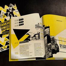 Magazine: Polifónicas Imágenes Delictivas . Un projet de Collage, Design de l'information, Conception éditoriale , et Design graphique de Tatiana Denise Ligorria - 26.08.2017