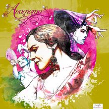 retrato de artista . % David Hidalgo tarafından hazırlanan Geleneksel illüstras, Ve on projesi - 08.26.2017