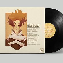 Rediseño de disco de Bob Dylan. Art Direction, Editorial Design, Vector Illustration, and Packaging project by Victor Cedillo - 08.28.2017