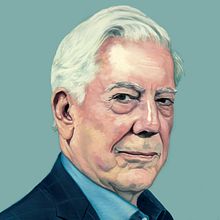 L'Obs Mario Vargas Llosa. Un projet de Illustration traditionnelle de David de las Heras - 28.08.2017
