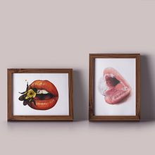 DIGITAL PAINT // LIPS //  Irving Penn y Julia Randall. Un proyecto de Diseño, Pintura e Ilustración tradicional de Grethel Balladares - 28.08.2017