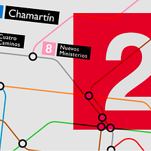Metro de Madrid - Motion Graphics Map.. Motion Graphics project by Nabil Boufada Gonçalves - 04.03.2017