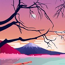Tokyo. Vector Illustration, and Graphic Design project by Mónica Sánchez Gallego - 07.21.2017