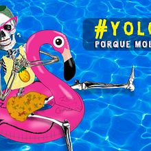 #YOLO porque MOLO :). Fine Arts, Design, Graphic Design, and Traditional illustration project by Lara Cuerdo Cabrera - 08.29.2017