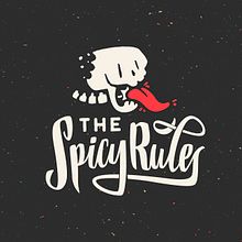 The Spicy Rules. Projekt z dziedziny Br, ing i ident, fikacja wizualna,  Kaligrafia i Projektowanie graficzne użytkownika Jorge González Molinero - 01.09.2017