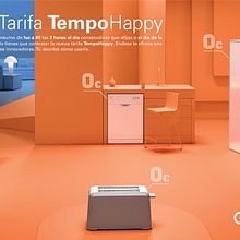 Escena 3D ENDESA Tempo Happy. Para medios impresos nacionales.. 3D project by Miguel Angel Calvo - 03.02.2017
