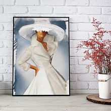 DIGITAL PAINT // Lady . Un proyecto de Diseño, Ilustración tradicional y Pintura de Grethel Balladares - 30.08.2017