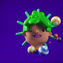 Green Kid.. 3D, and Animation project by Juan Afanador - 08.29.2017