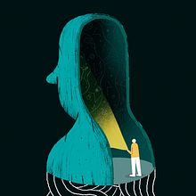 Mirada al interior. Fine Arts, Editorial Design, and Traditional illustration project by Fran Pulido - 09.01.2017