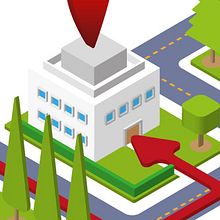 Mapa en Perspectiva Isométrica.. 3D, and Vector Illustration project by Carlos Vargas Gutiérrez - 08.31.2017